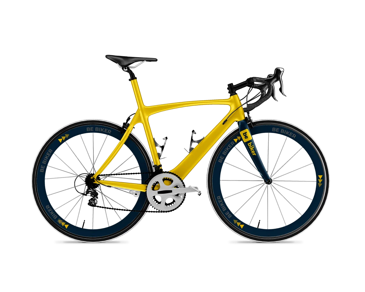 Yellow trekking