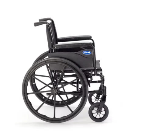 Invacare 9000 SL Tekerlekli Sandalye, Sabit Yükseklikli, Yerden Tasarruf Sağlayan, Tam Kollu, 18"x16"